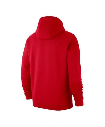 Men's Red USMNT Club Primary Pullover Hoodie $24.80 Sweatshirt