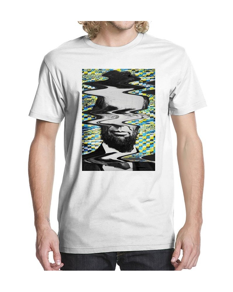 Men's Static Abe Graphic T-shirt $14.00 T-Shirts