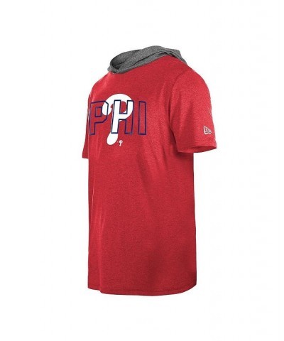 Men's Red Philadelphia Phillies Team Hoodie T-shirt $28.04 T-Shirts