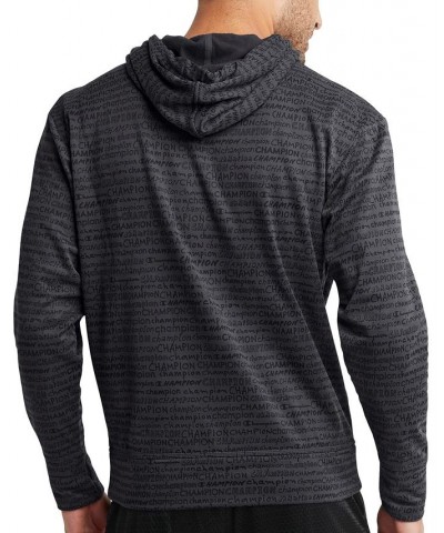 Men's AOP Game Day Long-Sleeve Stretch Hoodie Gray $26.68 Sweatshirt