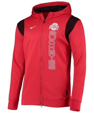 Men's Ohio State Buckeyes 2021 Sideline Performance Full-Zip Hoodie $32.34 Sweatshirt