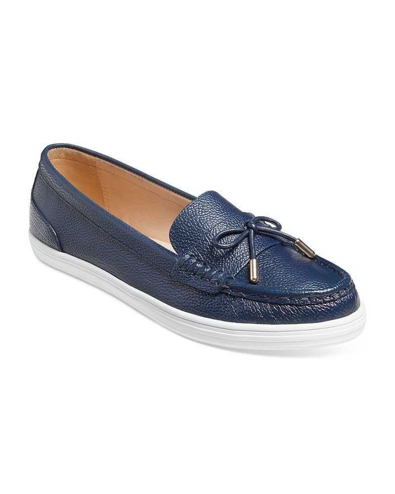 Women's Remy Weekend Flats Blue $48.95 Shoes