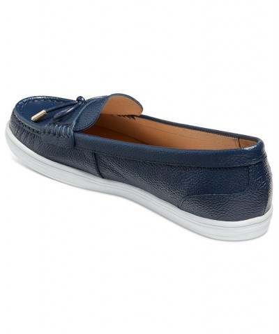 Women's Remy Weekend Flats Blue $48.95 Shoes