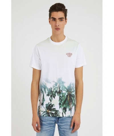 Men's Eco Crewneck Palms T-shirt Multi $27.54 T-Shirts