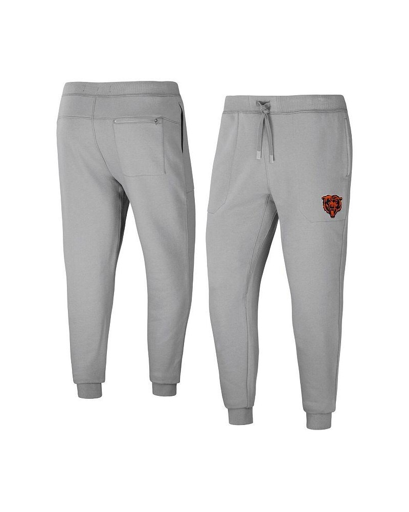 Men's NFL x Darius Rucker Collection by Gray Chicago Bears Fleece Jogger Pants $31.05 Pants