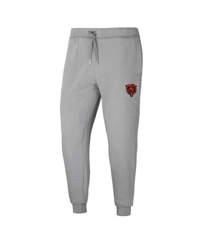 Men's NFL x Darius Rucker Collection by Gray Chicago Bears Fleece Jogger Pants $31.05 Pants