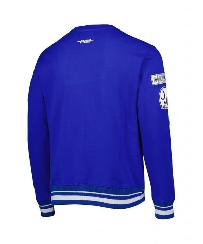 Men's Royal Indianapolis Colts Mash Up Pullover Sweatshirt $57.60 Sweatshirt