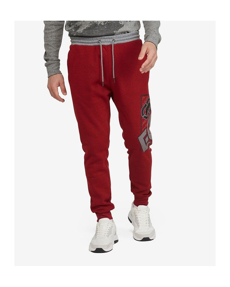 Men's Blocked Out Speed Joggers Red $31.90 Pants