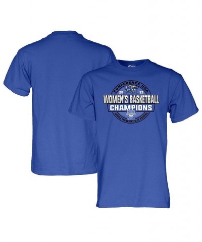 Men's Middle Tennessee State Blue Raiders 2023 C-USA Women's Basketball Conference Tournament Champions Locker Room T-shirt $...