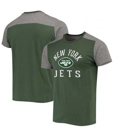 Men's Green, Gray New York Jets Field Goal Slub T-shirt $29.14 T-Shirts