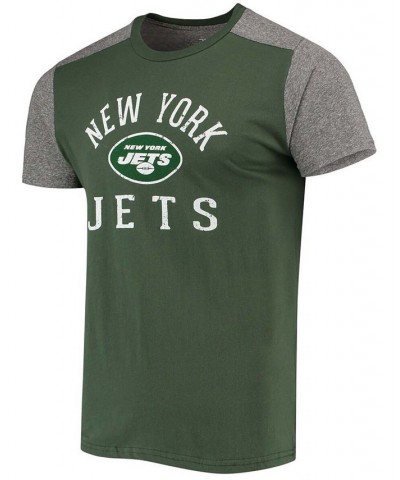 Men's Green, Gray New York Jets Field Goal Slub T-shirt $29.14 T-Shirts