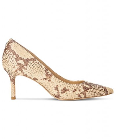 Women's Lanette Pointed-Toe Pumps Tan/Beige $46.50 Shoes