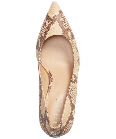 Women's Lanette Pointed-Toe Pumps Tan/Beige $46.50 Shoes