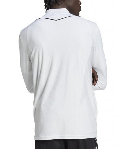 Men's Tiro 23 Slim-Fit Performance 3-Stripes Track Jacket White $29.90 Jackets