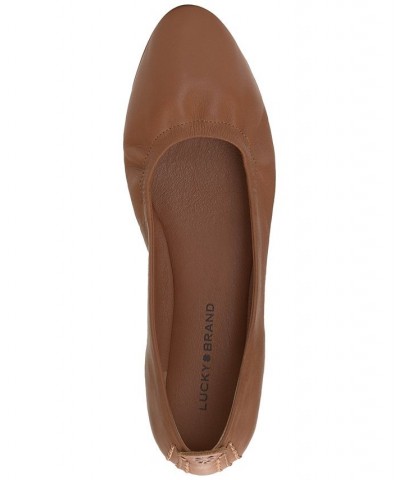 Women's Caliz Slip-On Ballet Flats Tan/Beige $35.60 Shoes