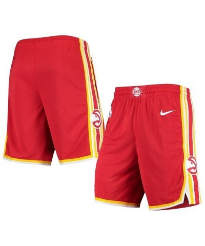 Men's Red, Gold Atlanta Hawks 2020/21 Association Edition Performance Swingman Shorts $35.69 Shorts