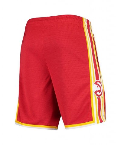 Men's Red, Gold Atlanta Hawks 2020/21 Association Edition Performance Swingman Shorts $35.69 Shorts