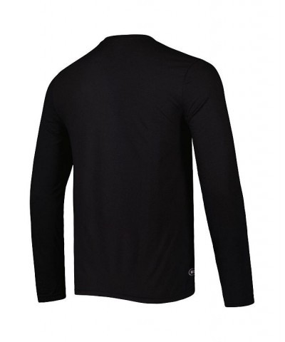 Men's Black Washington Commanders Combine Authentic Action Long Sleeve T-shirt $16.56 T-Shirts