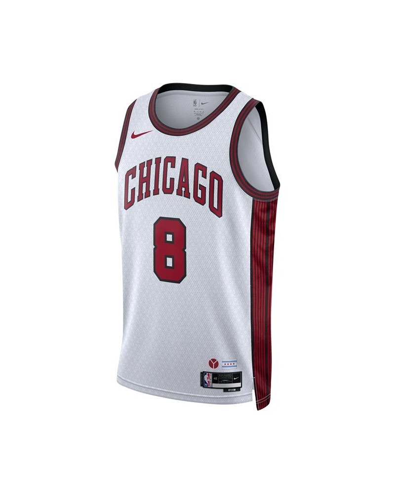 Men's and Women's Zach Lavine White Chicago Bulls 2022/23 City Edition Swingman Jersey $59.80 Jersey