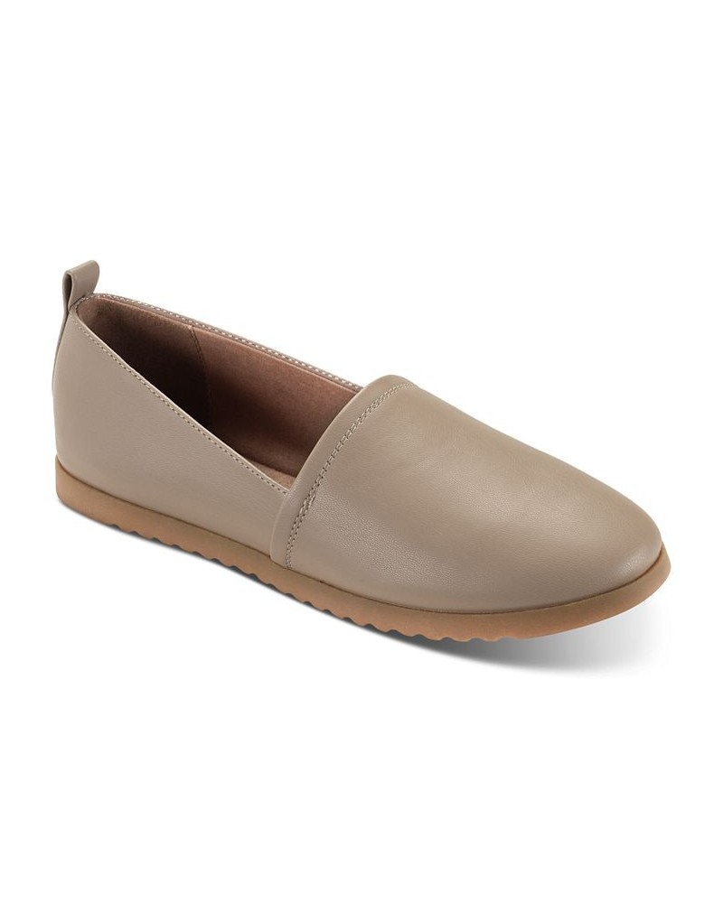 Women's Nolaa Round-Toe Slip-On Flats PD05 $32.13 Shoes