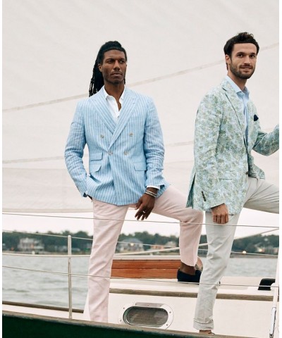 Slim Fit Patterned Linen Sportcoats PD04 $60.16 Blazers