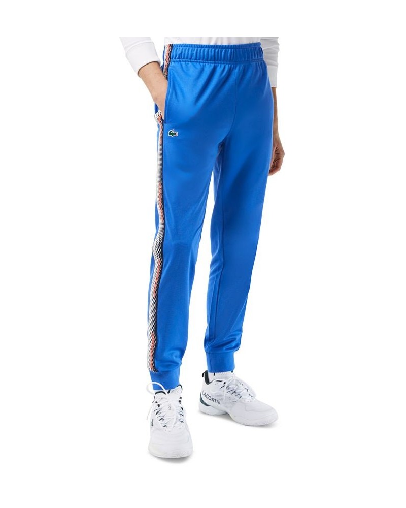 Men's Tennis Abrasion-Resistant Track Pants Blue $49.40 Pants