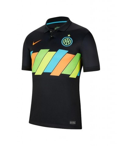 Men's Black Inter Milan 2021/22 Third Breathe Stadium Replica Jersey $54.99 Jersey