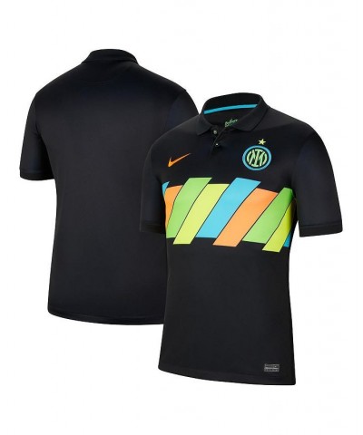 Men's Black Inter Milan 2021/22 Third Breathe Stadium Replica Jersey $54.99 Jersey