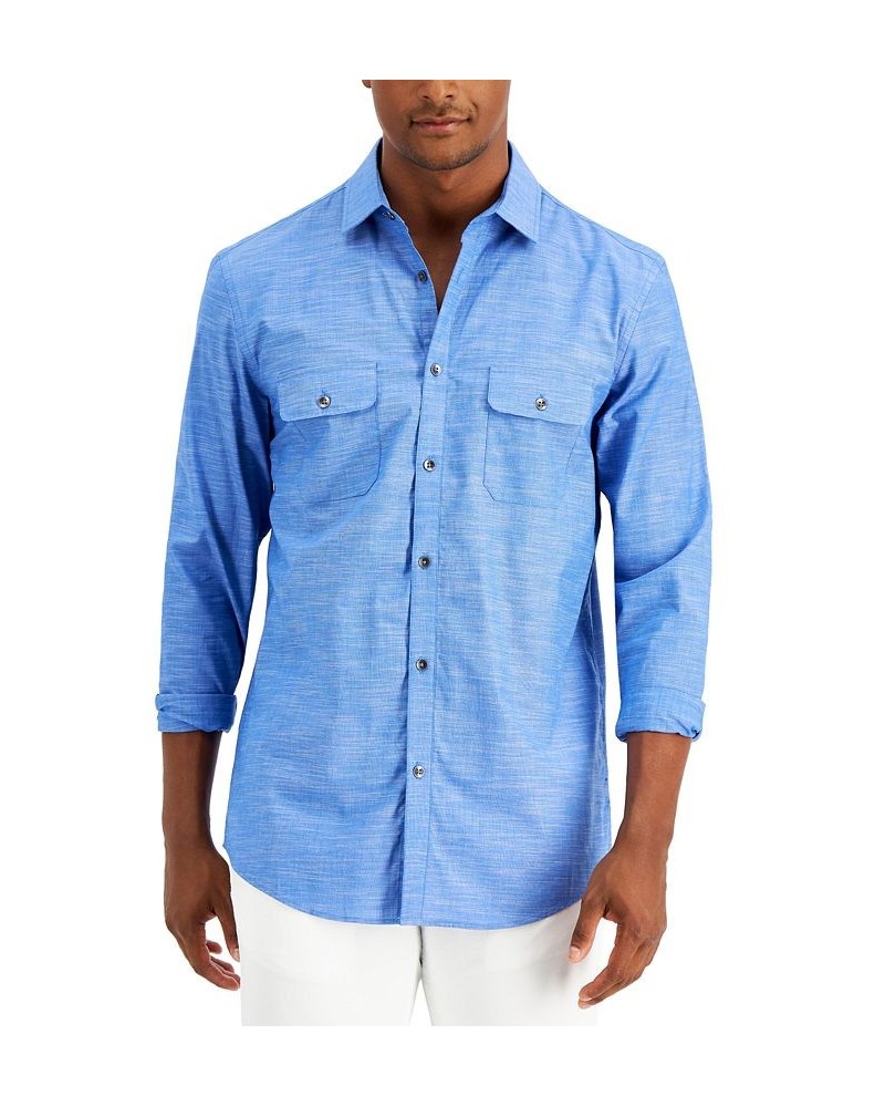 Men's Regular-Fit Solid Shirt PD03 $13.50 Shirts