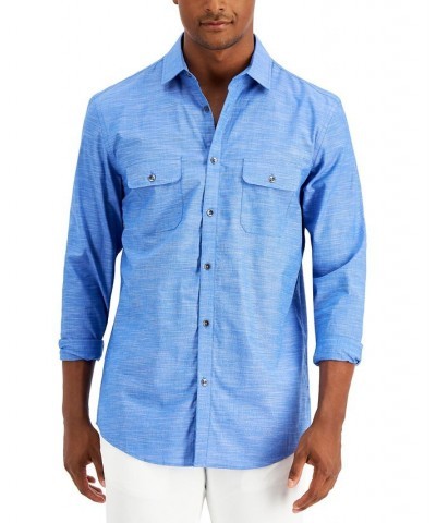 Men's Regular-Fit Solid Shirt PD03 $13.50 Shirts