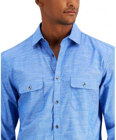 Men's Regular-Fit Solid Shirt PD03 $13.50 Shirts