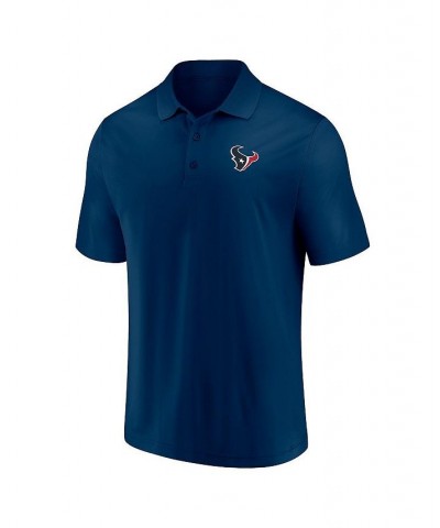 Men's Branded Navy Houston Texans Winning Streak Polo Shirt $28.55 Polo Shirts