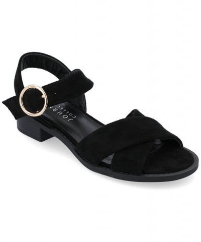 Women's Cressida Buckle Sandal PD01 $37.80 Shoes