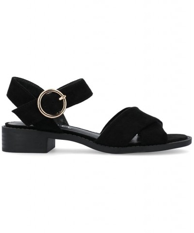 Women's Cressida Buckle Sandal PD01 $37.80 Shoes