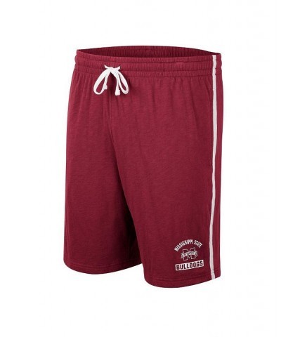 Men's Maroon Mississippi State Bulldogs Thunder Slub Shorts $15.12 Shorts