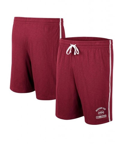 Men's Maroon Mississippi State Bulldogs Thunder Slub Shorts $15.12 Shorts