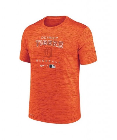 Men's Orange Detroit Tigers Authentic Collection Velocity Practice Performance T-shirt $20.25 T-Shirts