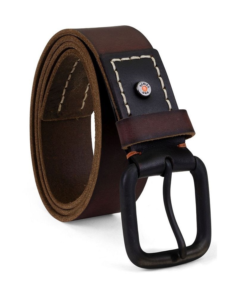 40mm Double Stitch Belt Brown $20.90 Belts