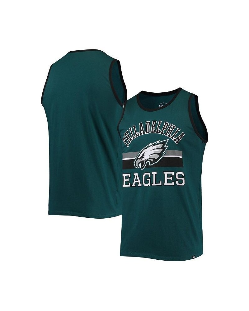 Men's Midnight Green Philadelphia Eagles Edge Super Rival Tank Top $20.70 T-Shirts