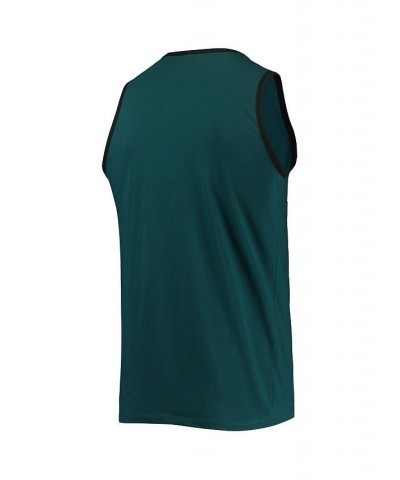 Men's Midnight Green Philadelphia Eagles Edge Super Rival Tank Top $20.70 T-Shirts