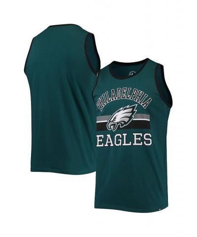 Men's Midnight Green Philadelphia Eagles Edge Super Rival Tank Top $20.70 T-Shirts