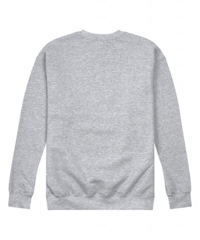 Men's Peanuts Just My Type Fleece Sweatshirt Gray $25.85 Sweatshirt