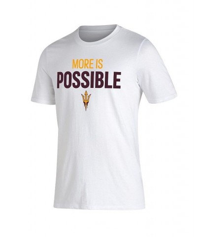 Men's White Arizona State Sun Devils More Is Possible Amplifier T-Shirt $12.60 T-Shirts