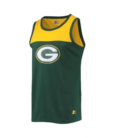 Men's Green, Gold Green Bay Packers Team Touchdown Fashion Tank Top $23.00 T-Shirts