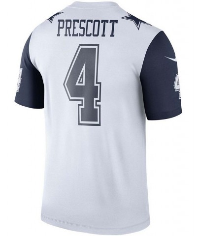 Men's Dak Prescott White Dallas Cowboys Color Rush Legend Player Jersey $38.50 Jersey