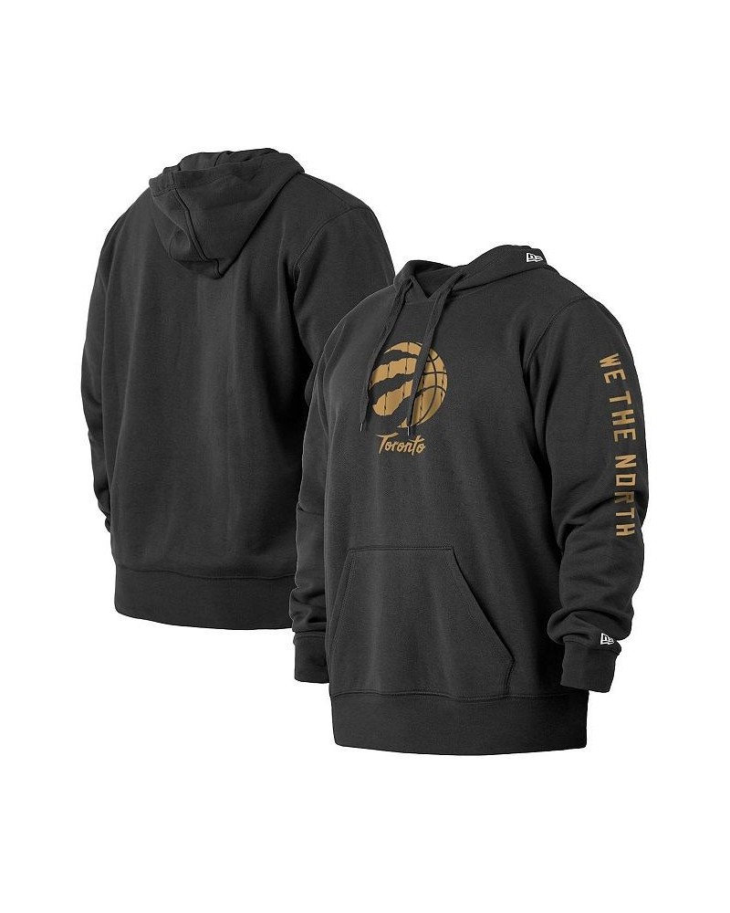 Men's Black Toronto Raptors 2021/22 City Edition Big and Tall Pullover Hoodie $27.72 Sweatshirt