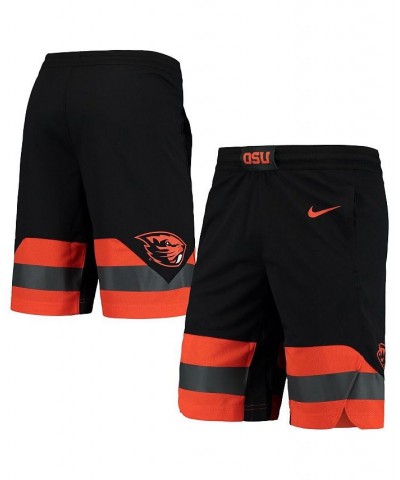 Men's Black Oregon State Beavers Team Logo Replica Basketball Shorts $35.25 Shorts