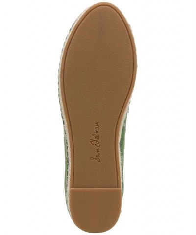 Kai Tailored Platform Espadrille Loafer Flats Green $63.00 Shoes