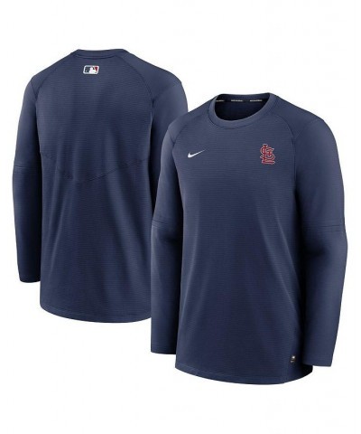 Men's Navy St. Louis Cardinals Authentic Collection Logo Performance Long Sleeve T-shirt $49.49 T-Shirts