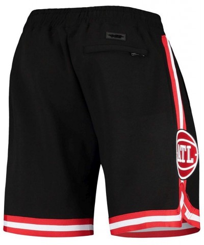 Men's Trae Young Black Atlanta Hawks Historic Logo Player Shorts $49.20 Shorts